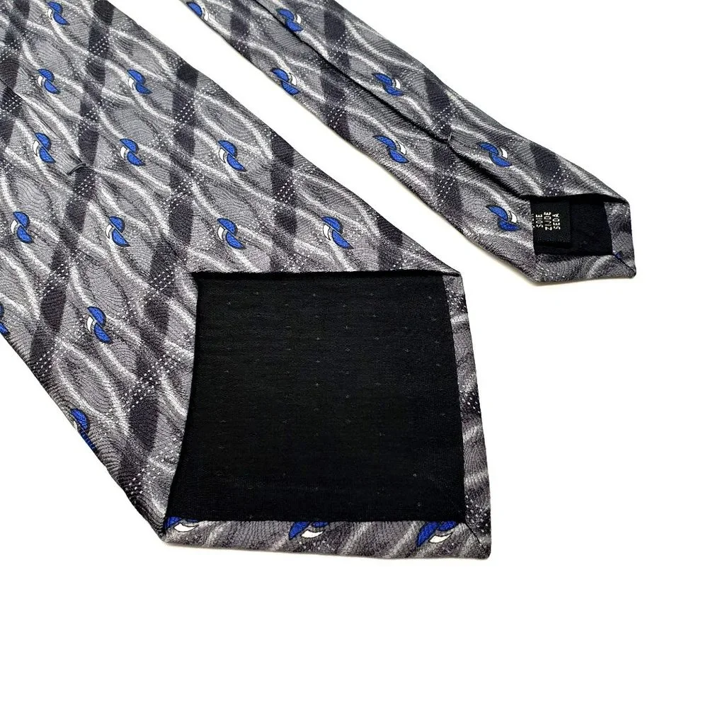 Dilena Mens Necktie Silk Designer Italian Accessory Office Work Casual Dad Gift - Picture 4 of 5